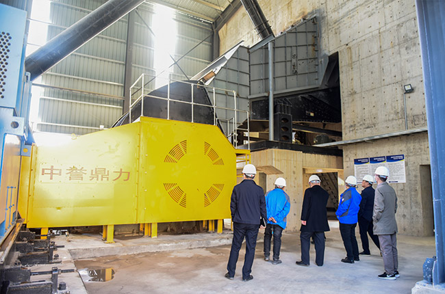 考察輝縣市中天建材有限公司