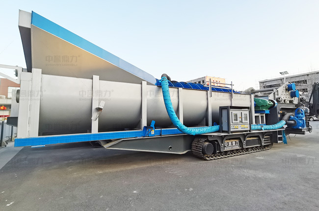 履帶螺旋洗砂機