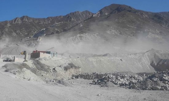 落后污染嚴重的砂石廠