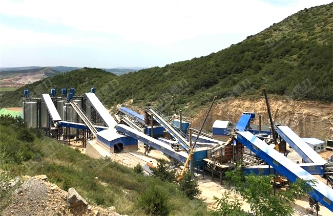 環保建筑石料生產線