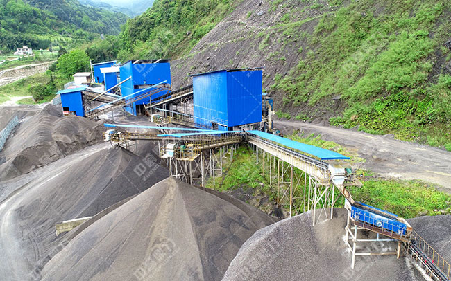 大型石子破碎機生產(chǎn)線