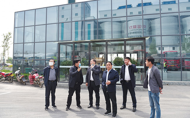 平頂山市石龍區(qū)考察團(tuán)蒞臨中譽(yù)鼎力調(diào)研