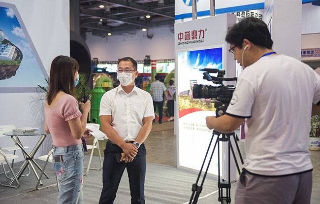 中譽鼎力參加“2020中(江西)際砂石及尾礦與建筑廢棄物處置技術(shù)與設(shè)備展覽會”